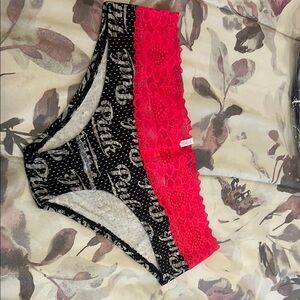 Victoria’s Secret Pink Lace Trimmed panties